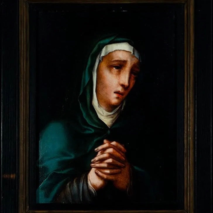 Óleo sobre tabla del siglo XVI, tipo de pieza que exige tasación y seguro específico