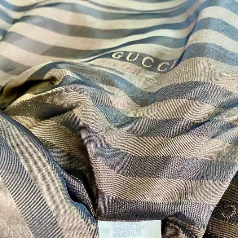Chaqueta Kate Moss Gucci de Piel Marrón by Tom Ford – 1996 – vista 7 de 7