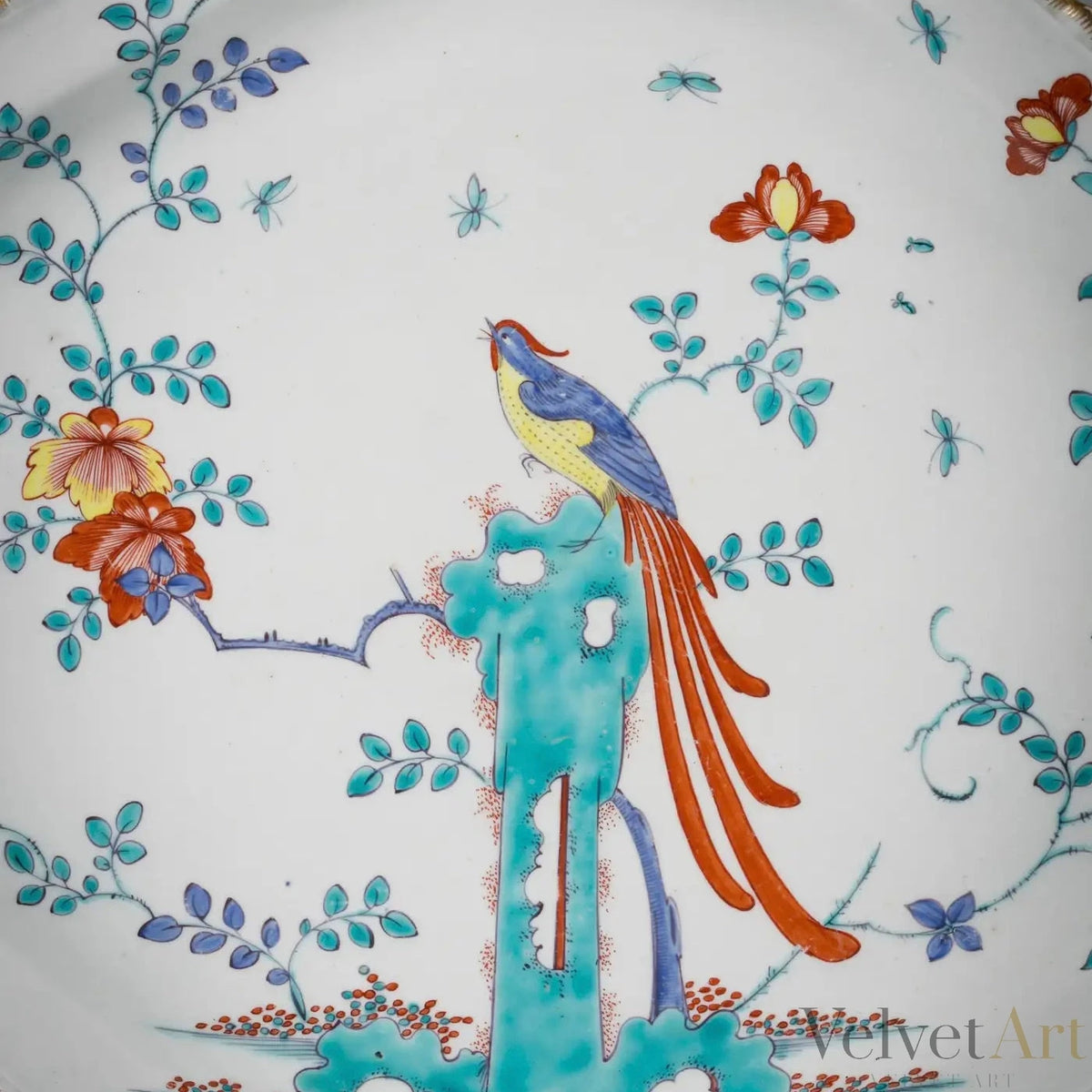 Fuente de Porcelana Inglesa Worcester, 1760 – vista 3 de 4