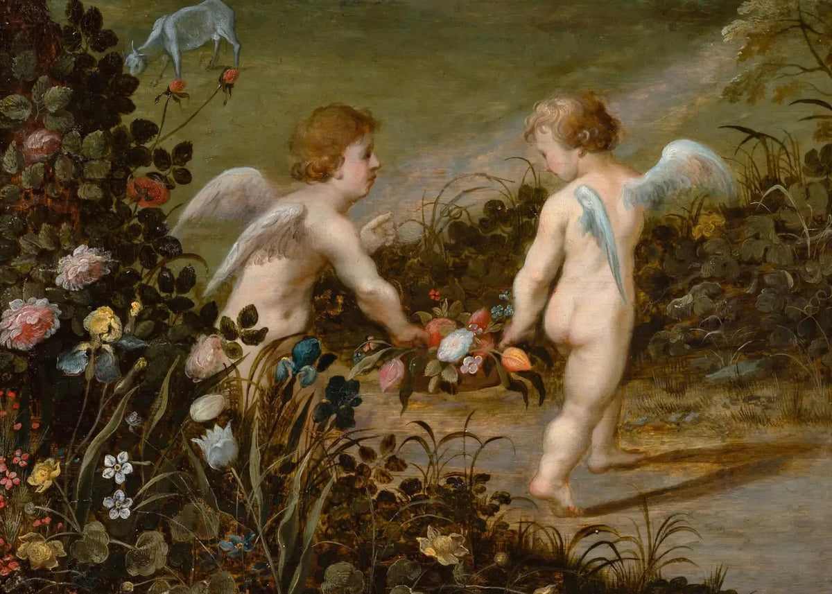 Taller Brueghel y Van Balen | “Descanso en la Huida a Egipto"