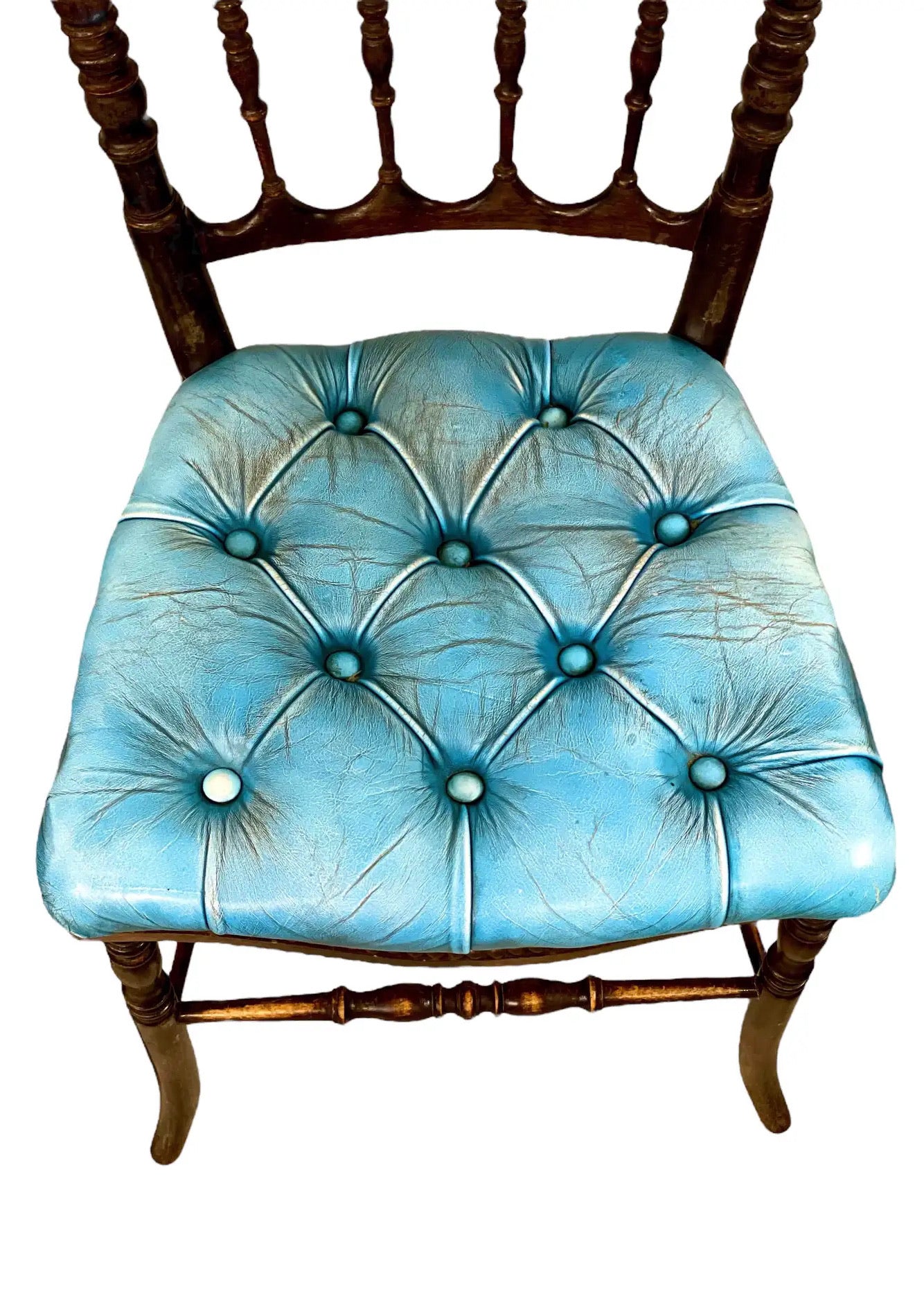 Sillas con tapicería azul | Estilo Napoleón III | Siglo XIX