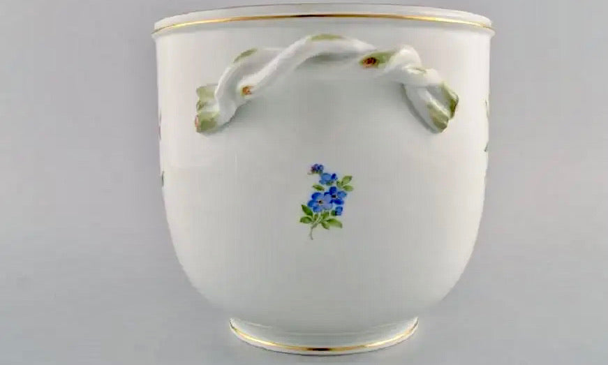 Enfriador de Porcelana para Vino | Meissen | Alemania, 1910