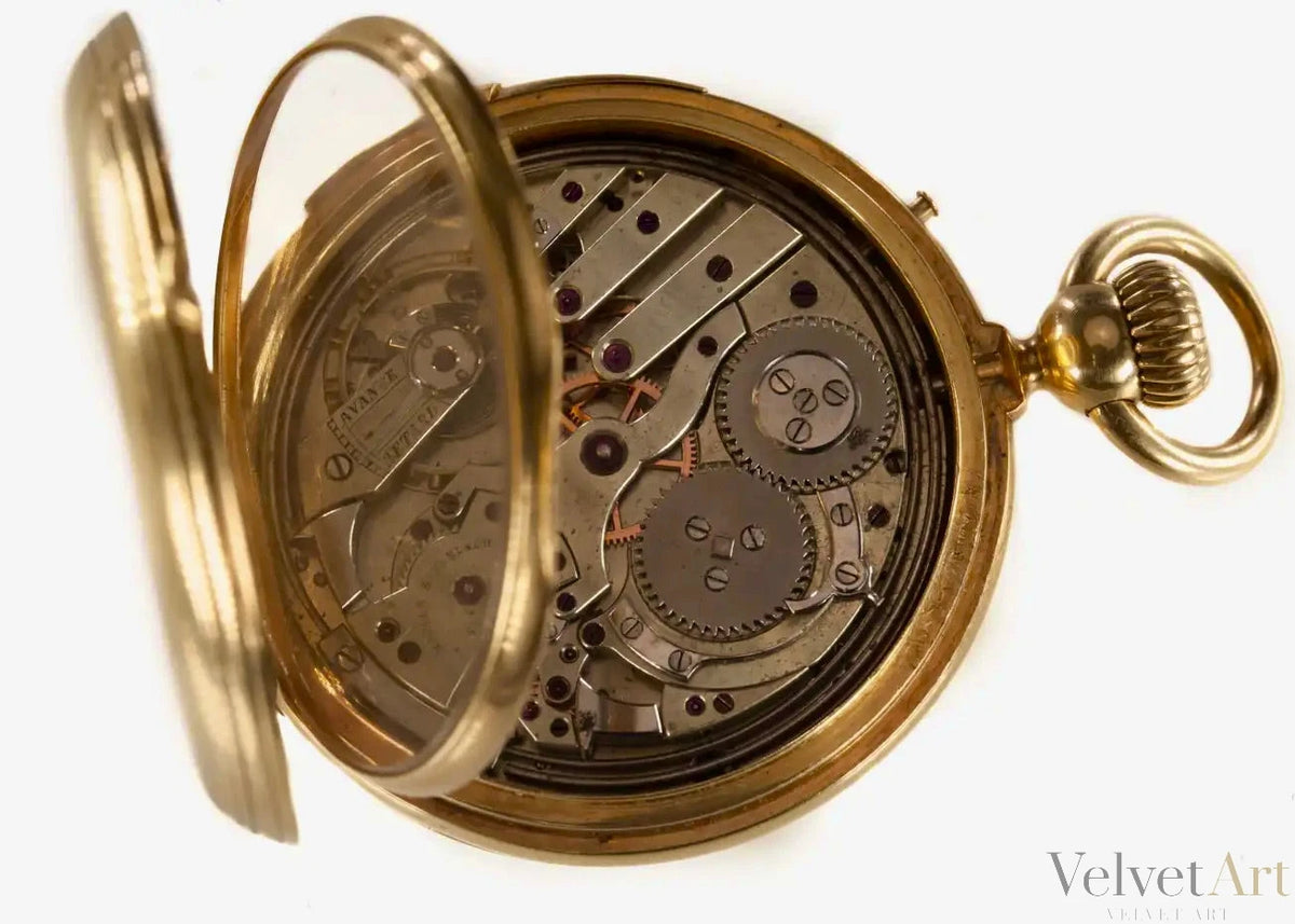 Reloj Doble Hunter de Repetición | C.H Meylan | Suiza, 1900