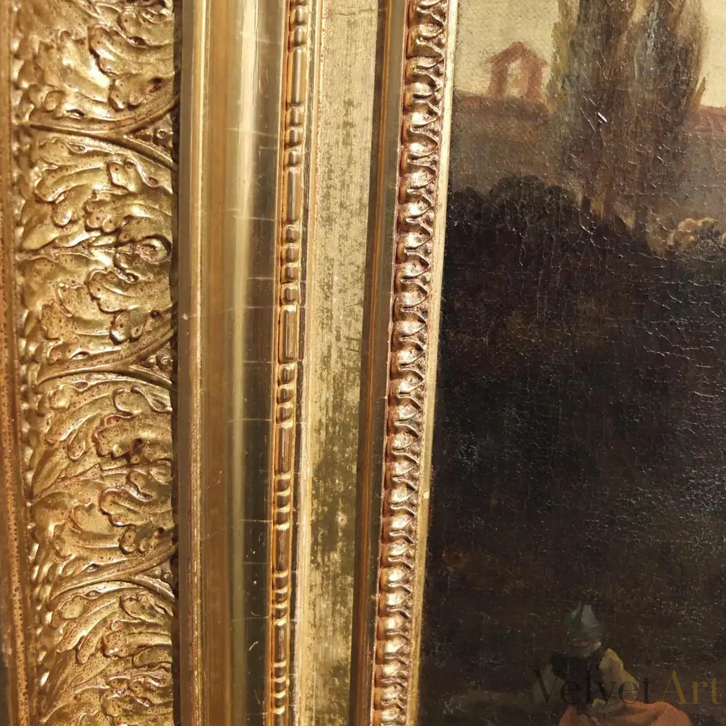 Jan Van Der Bent | “Paisaje Ideal con Bodegón Animal” | Pintura Barroca Holandesa, 1680