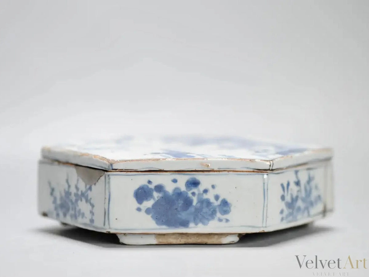 Caja de Porcelana Kosometsuke | Jingdezhen, Siglo XVII