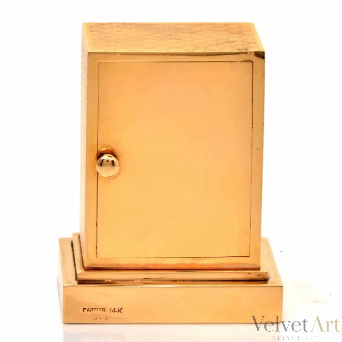Reloj de Sobremesa de Oro, Cartier 1950 – vista 5 de 8