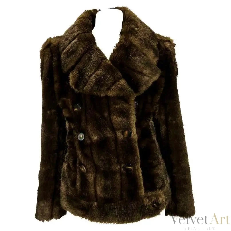 Chaqueta Kate Moss Gucci de Piel Marrón by Tom Ford – 1996 – vista 2 de 7