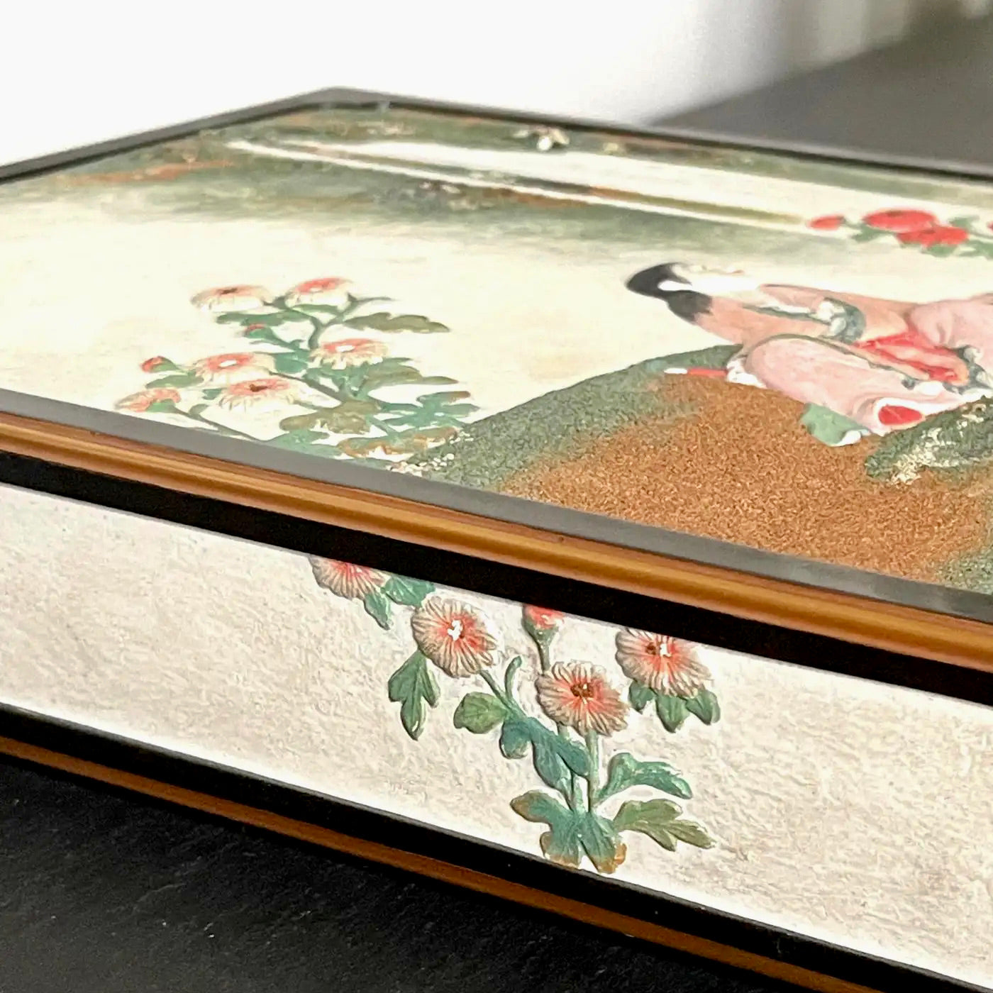 Caja de Escritura Japonesa de Laca | Periodo Meiji Siglo XIX