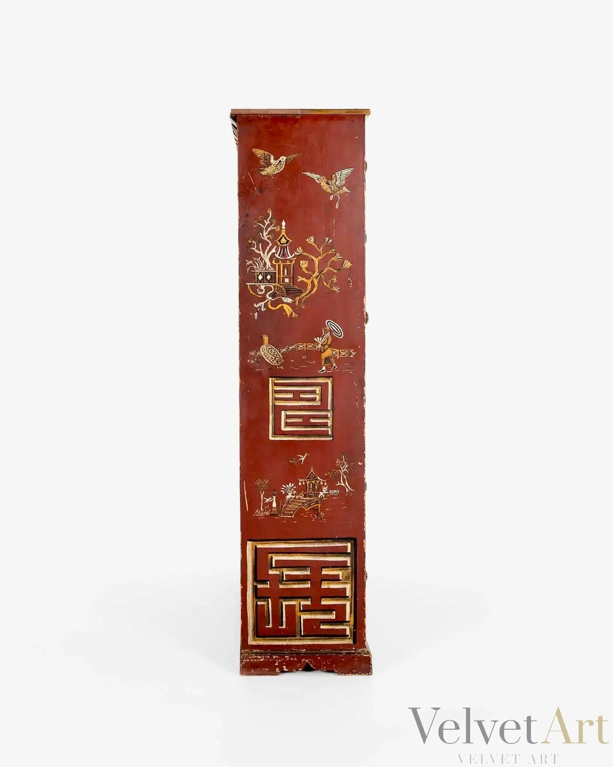 Cómoda de Pino Chinoiserie | Estilo Georgiano | Reino Unido, 1800