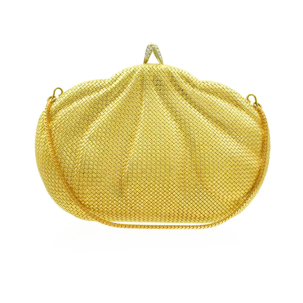 Bolso de Oro y Diamantes con Peine y Polvera | Piaget 1950