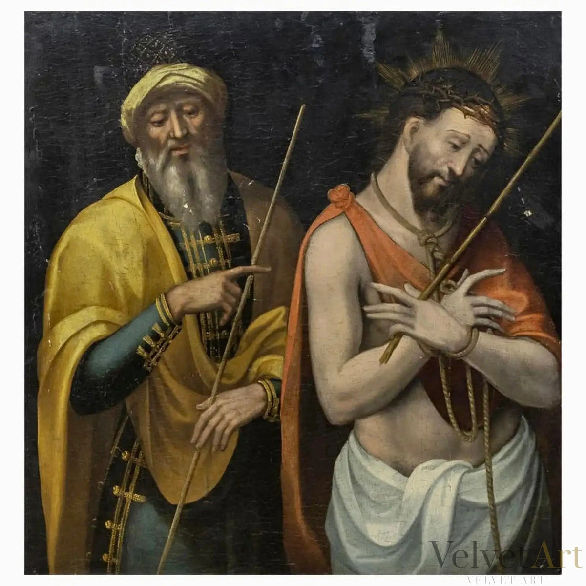 “Ecce Homo” | Escuela Flamenca | Siglo XVII