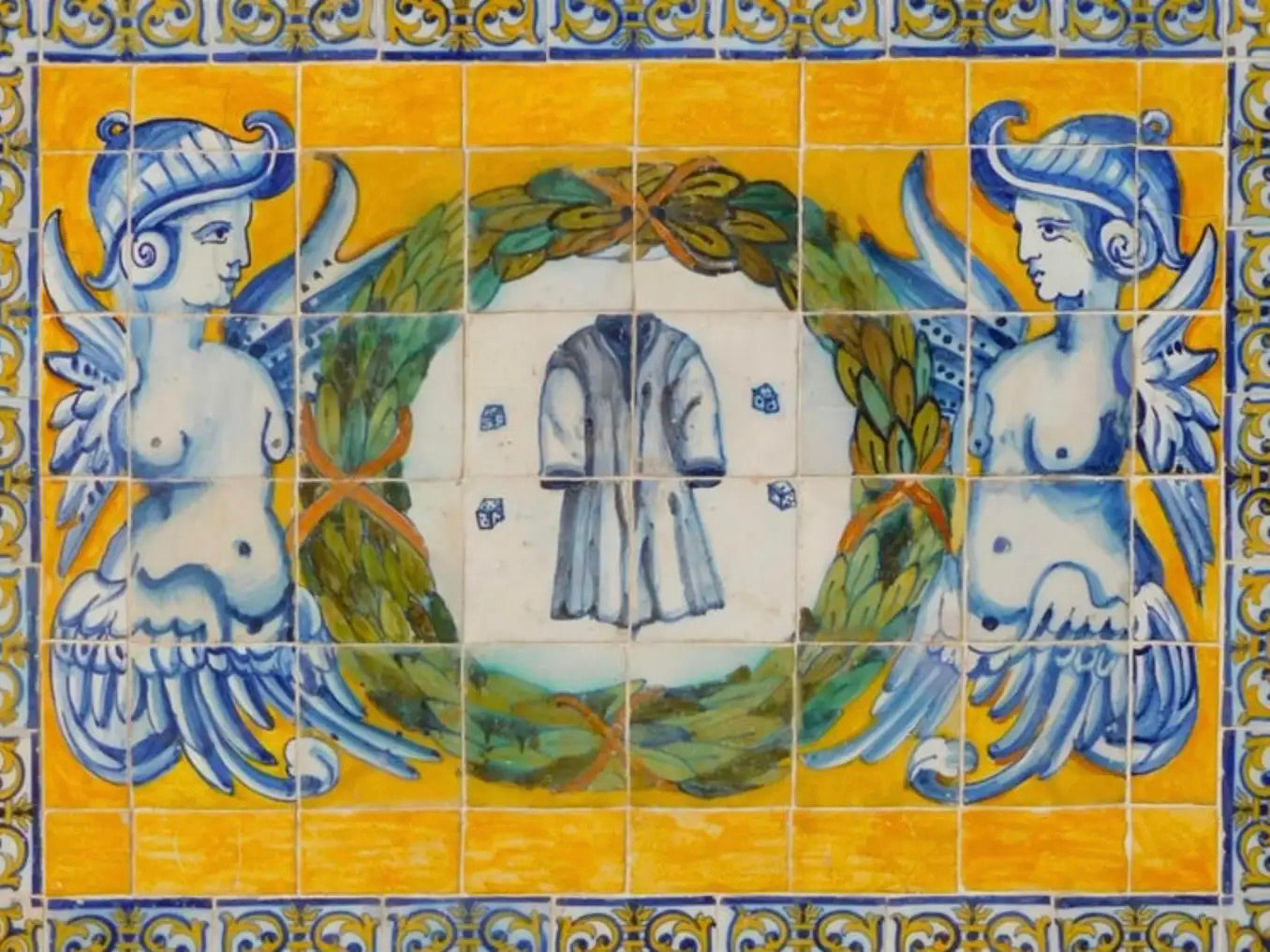Panel de Azulejos Portugueses del Siglo XVII – “Pasión de Cristo”