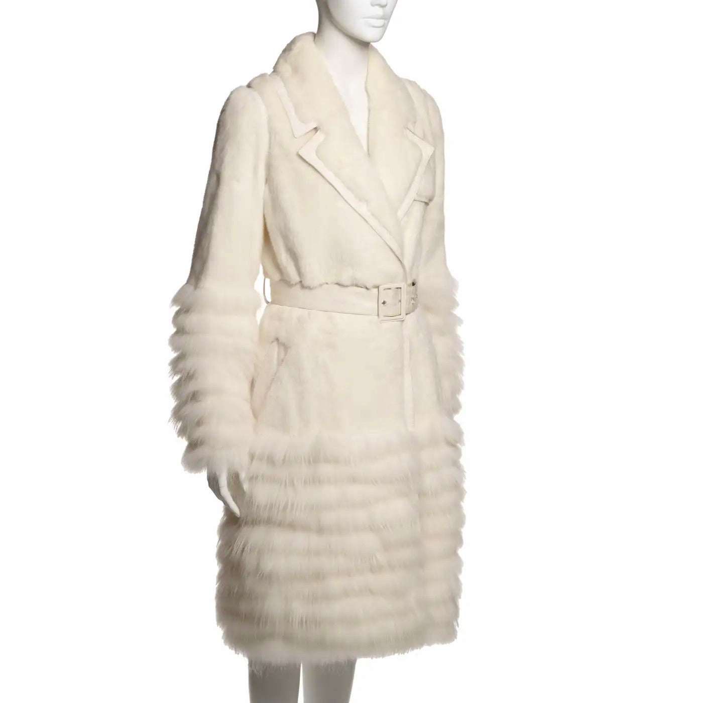 Abrigo de Visón Marfil | Christian Dior by John Galliano 2007