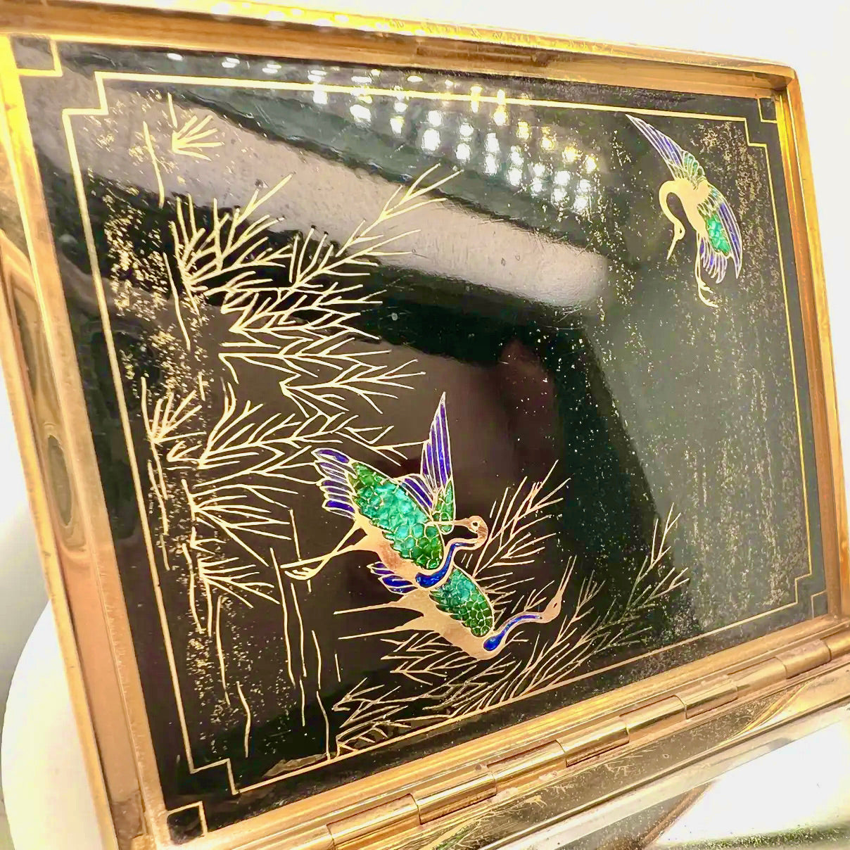 Estuche Van Cleef & Arpels | Oro y Esmalte del Siglo XX