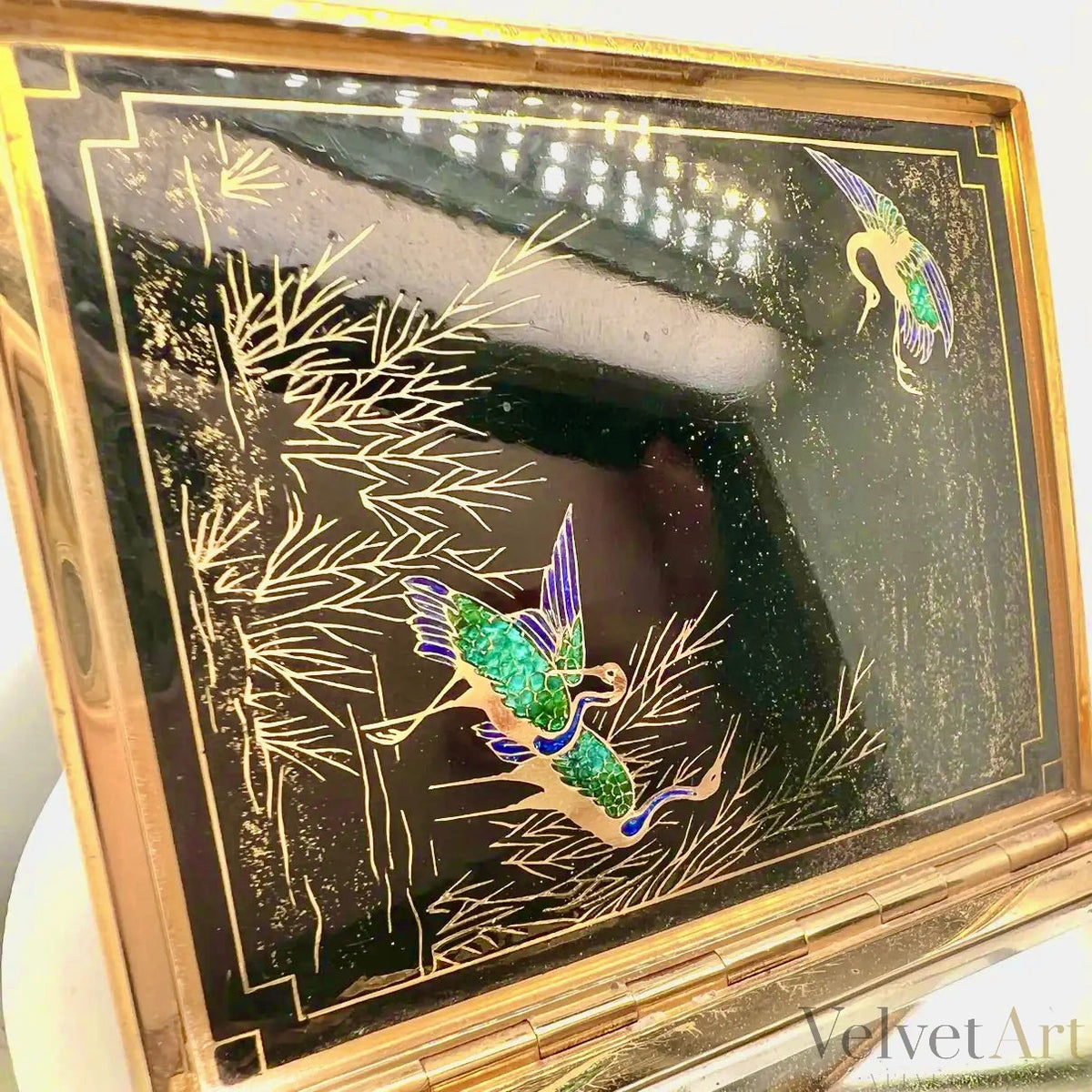 Estuche Van Cleef & Arpels, Oro y Esmalte del Siglo XX – vista 3 de 5
