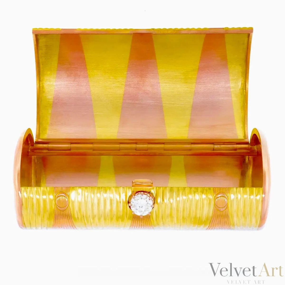 Caja de Oro Bicolor, Cartier London 1950 – vista 3 de 4