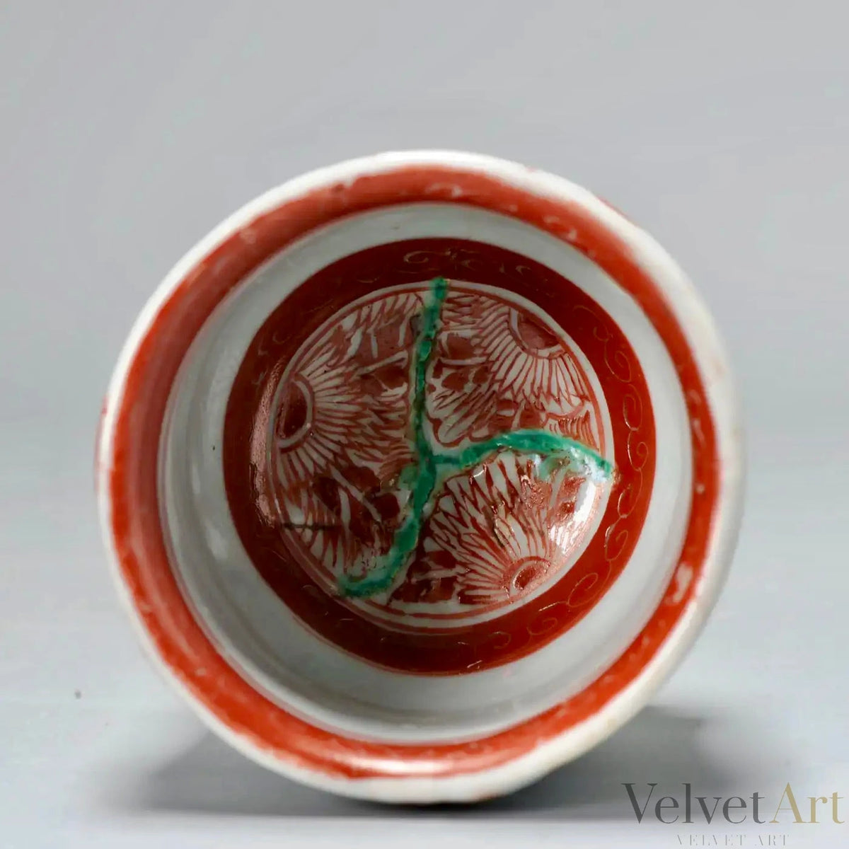 Taza de Té Ko Akae | Porcelana China Marca Chenghua Siglo XVII