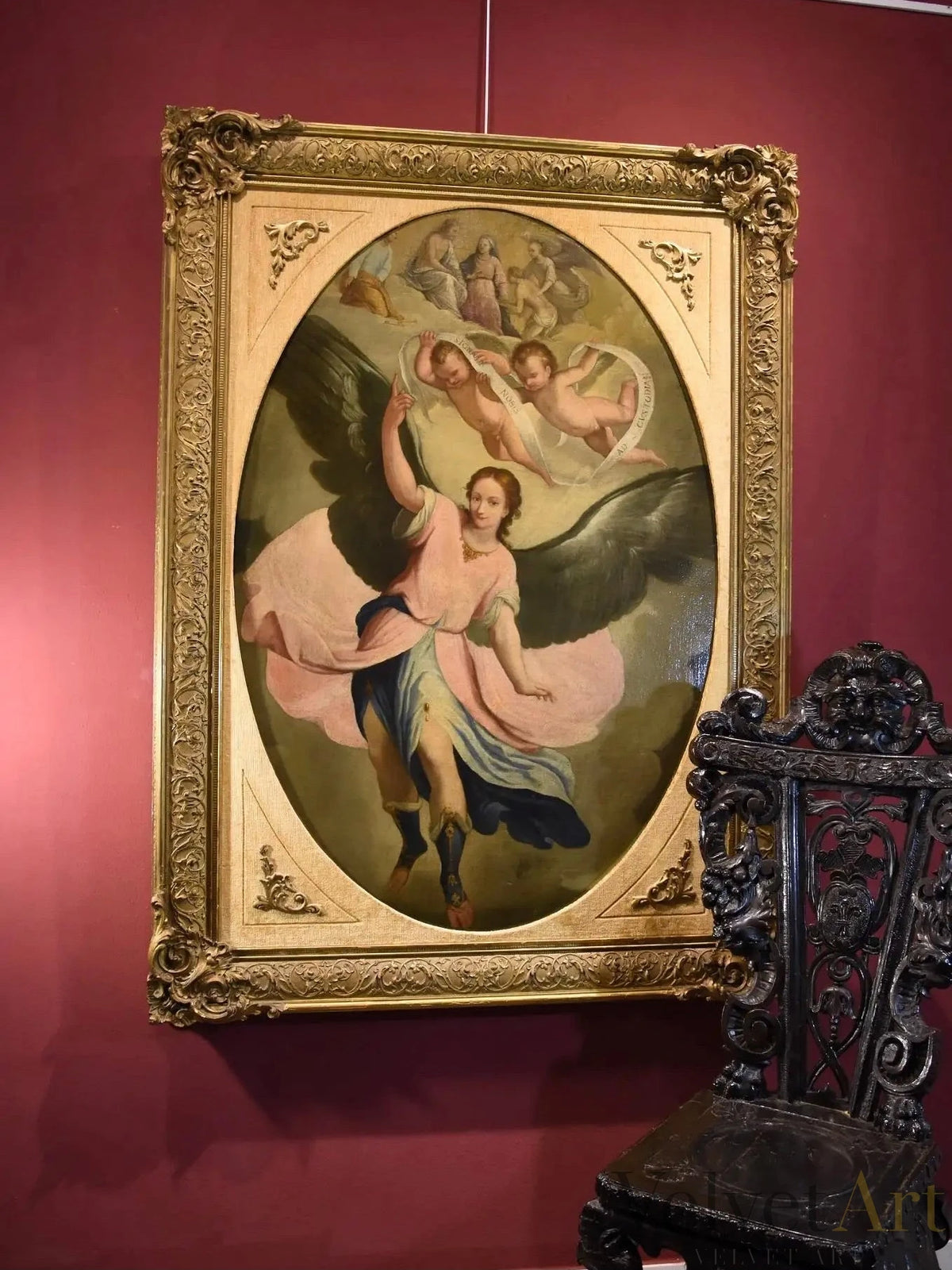 Claudio Ridolfi “El Ángel de la Guarda en la Gloria” | Siglo XVII