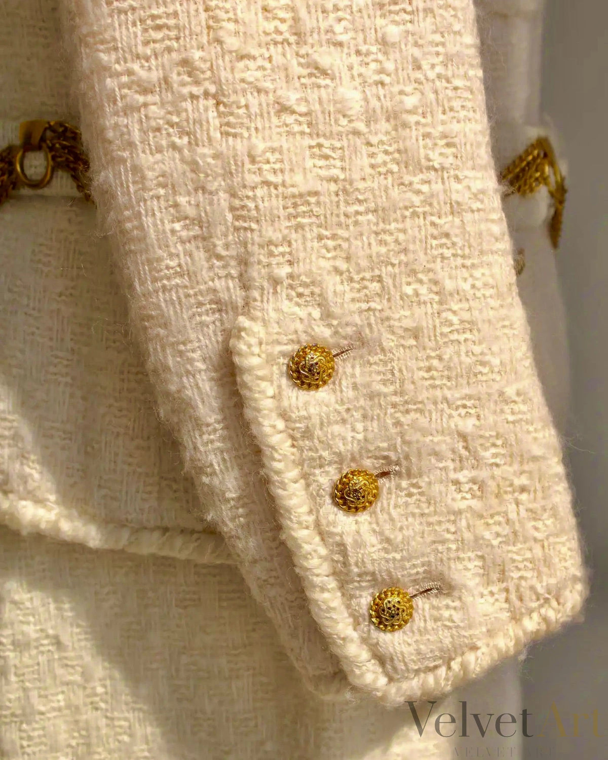 Chanel Alta Costura Karl Lagerfeld | Traje Tweed de 1983
