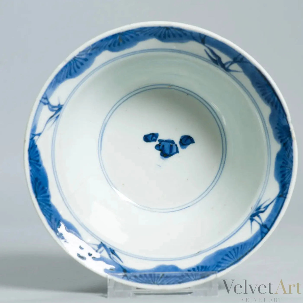 Tazón de Porcelana Azul y Blanca | Dinastía Qing, Siglo XVIII