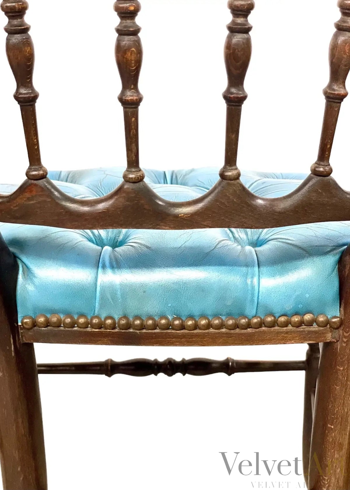 Sillas con tapicería azul, Estilo Napoleón III, Siglo XIX – vista 6 de 6