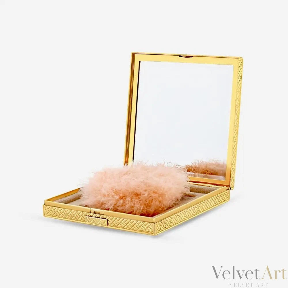 Tiffany and Co. Caja de Maquillaje con Rubíes Años 20