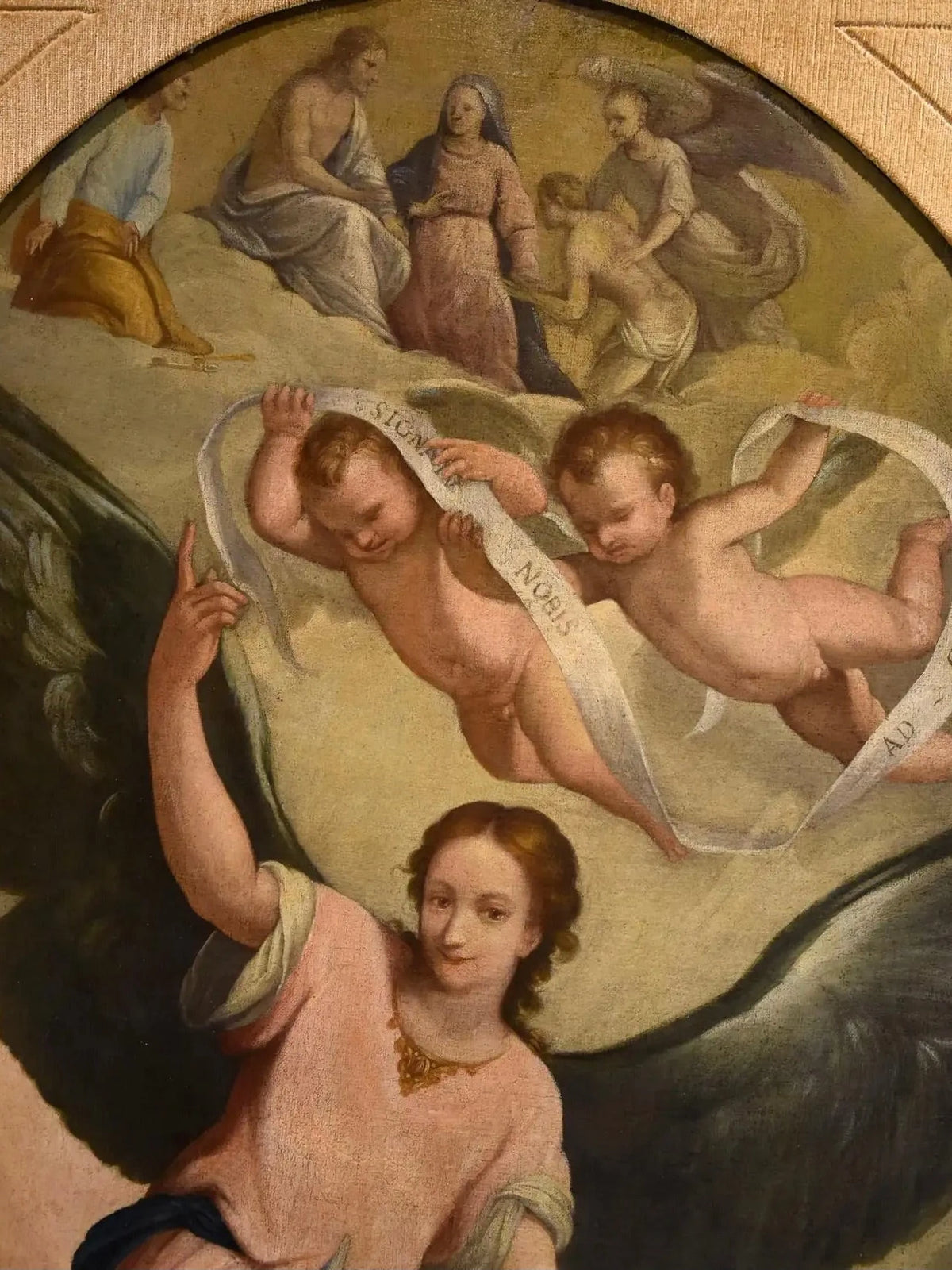 Claudio Ridolfi “El Ángel de la Guarda en la Gloria” | Siglo XVII