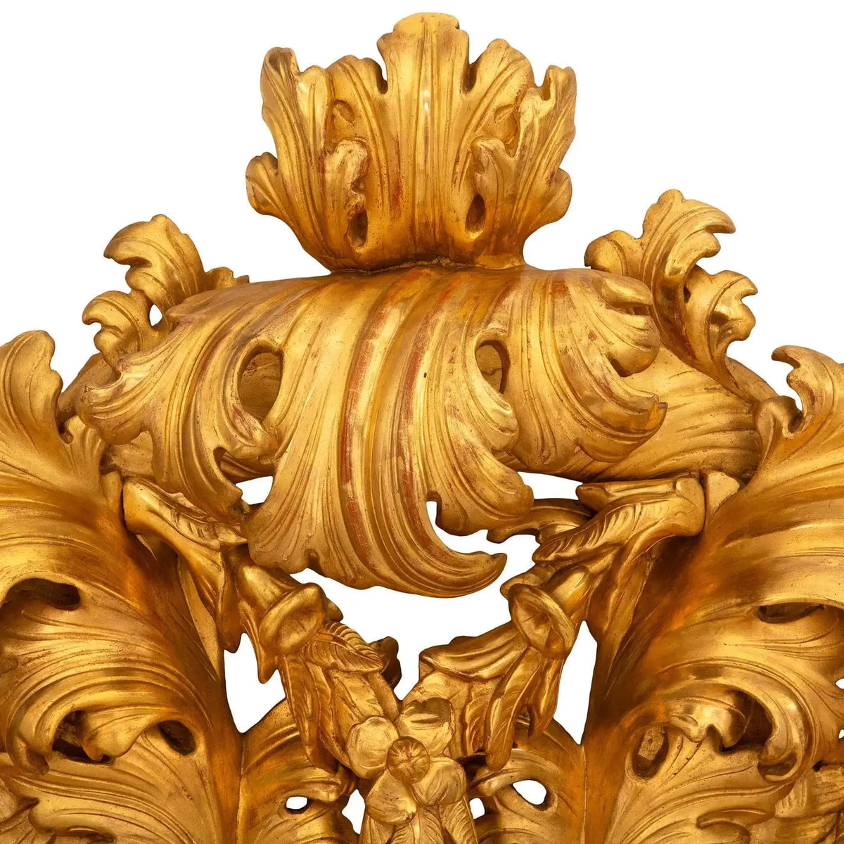 Espejo Barroco Italiano en Madera Dorada del Siglo XVIII – vista 4 de 8