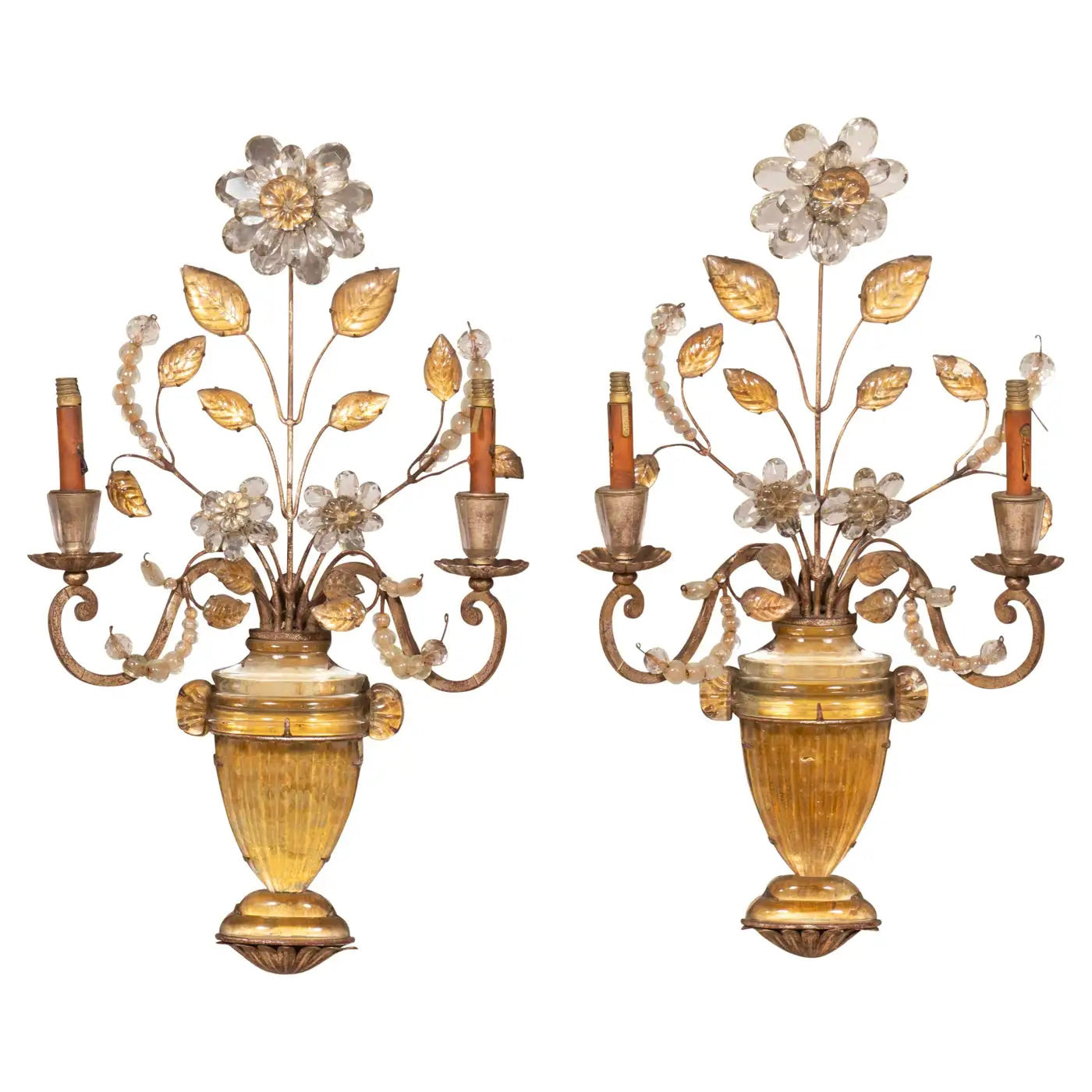 Apliques Estilo Luis XVI de Maison Baguès | Francia, 1900