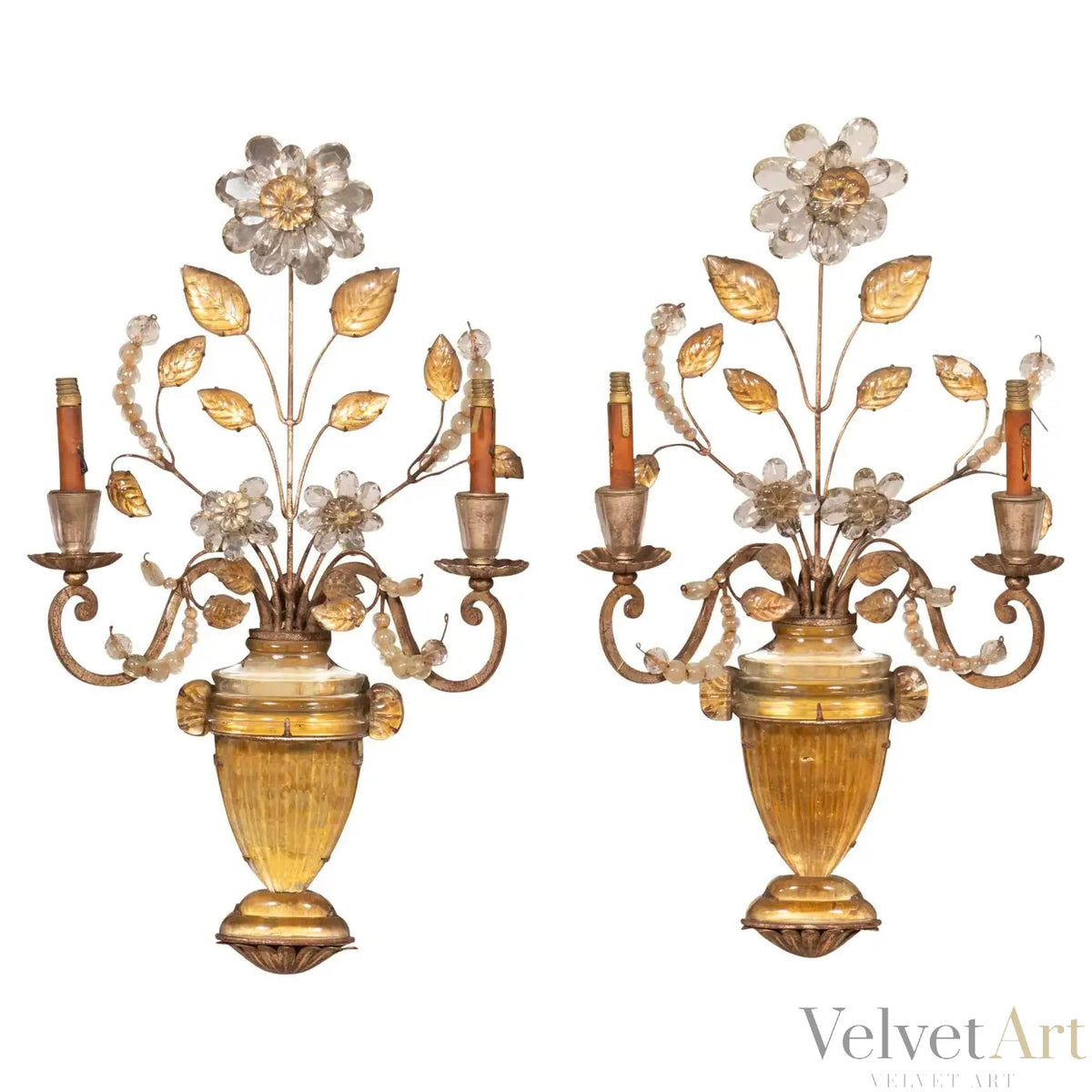 Apliques Estilo Luis XVI de Maison Baguès | Francia, 1900