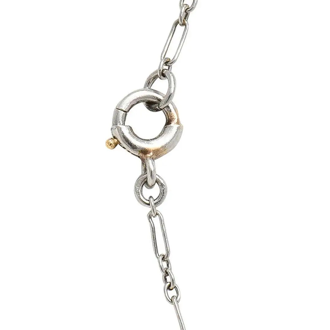Collar Eduardiano de Perla y Aquamarina de 1910