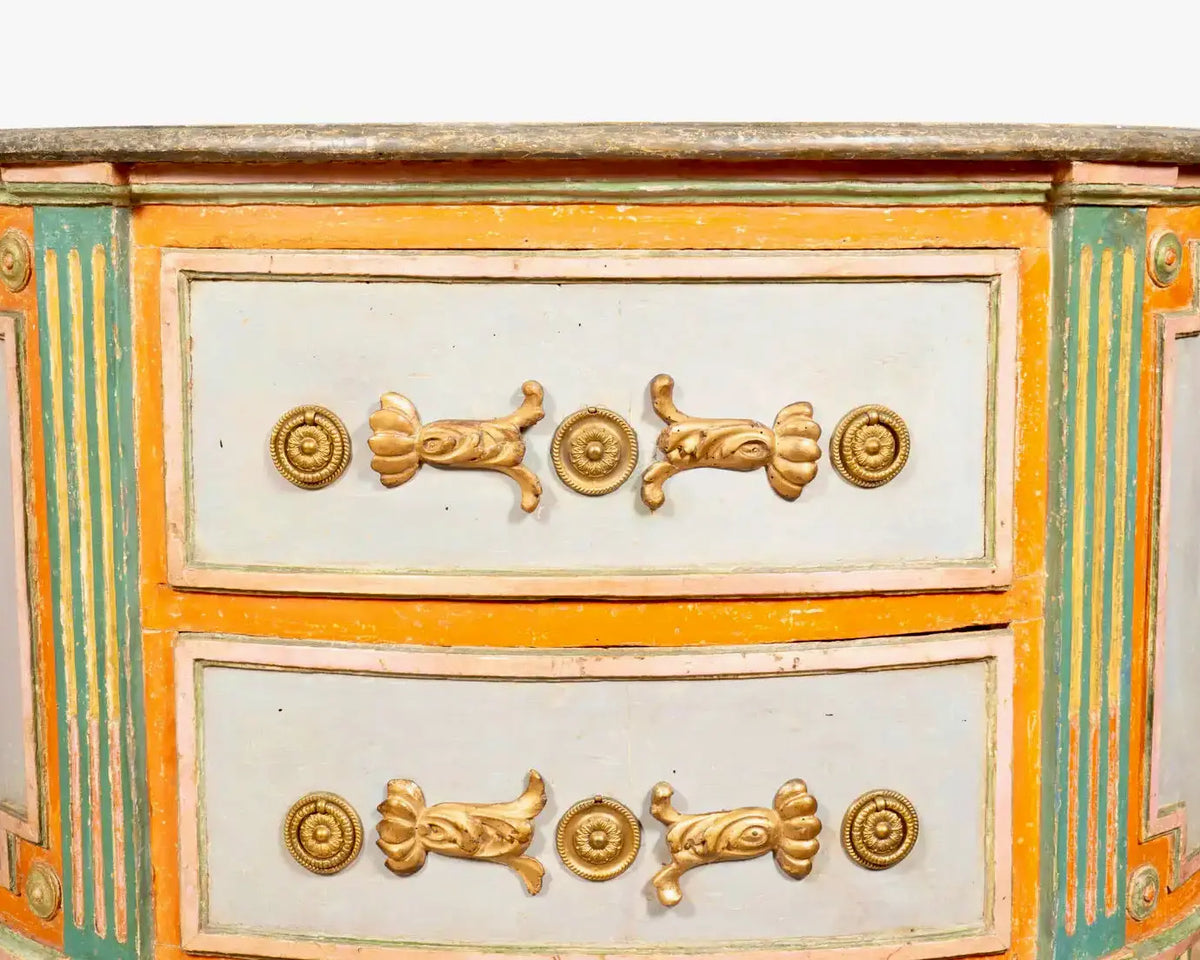Cómoda Pintada | Estilo Neoclásico | Italia | 1800