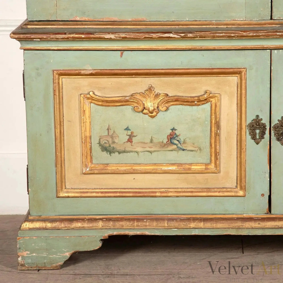 Armario Chinoiserie Italiano de Casa de Campo | Italia, 1820