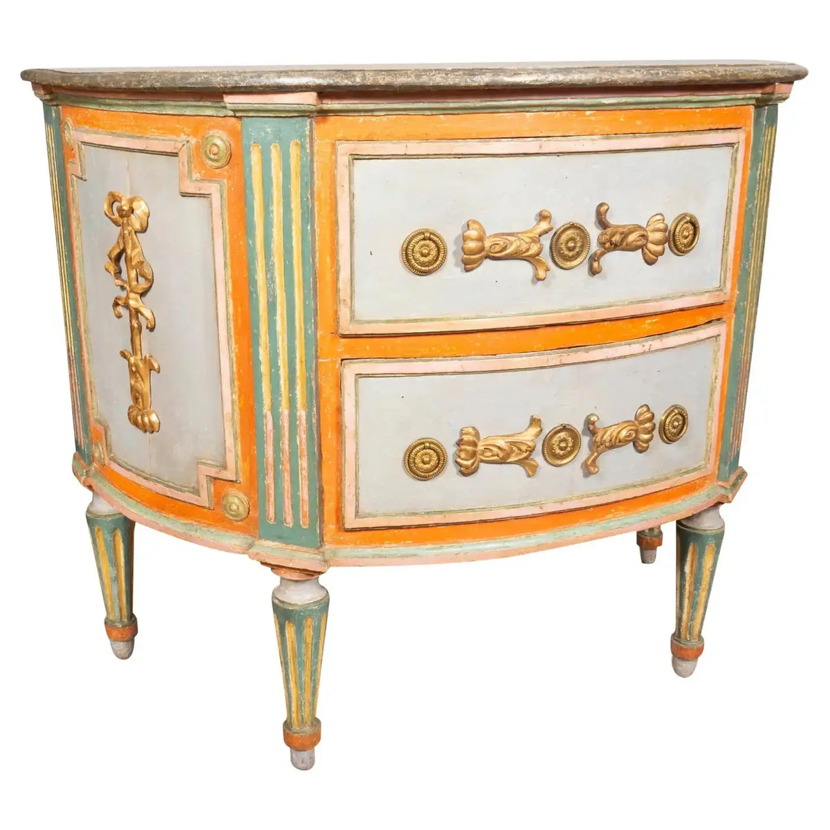 Cómoda Pintada | Estilo Neoclásico | Italia | 1800