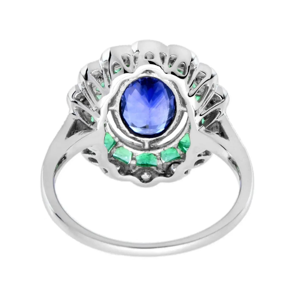 Anillo con Zafiro de Ceilán – vista 3 de 3