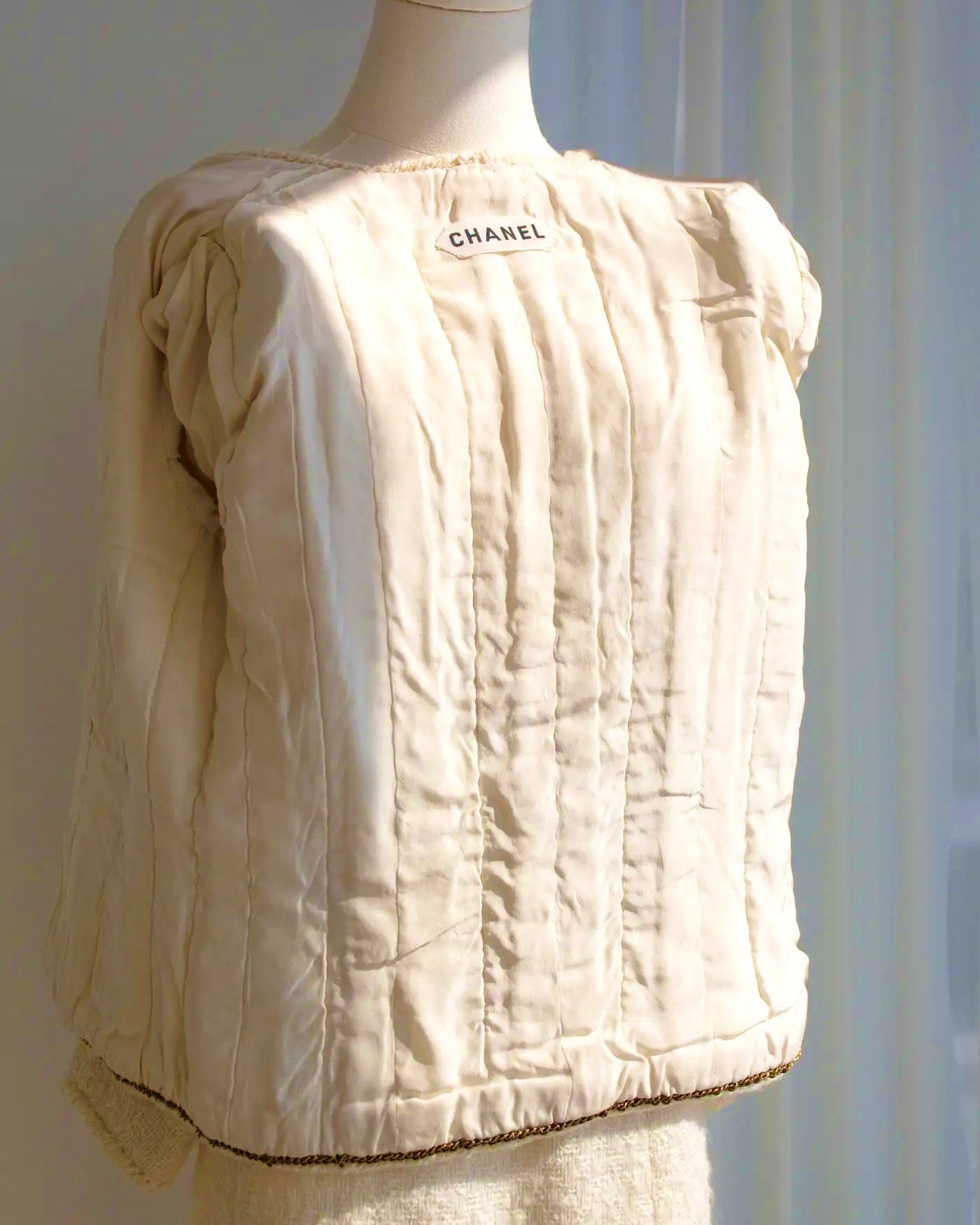 Chanel Alta Costura Karl Lagerfeld | Traje Tweed de 1983
