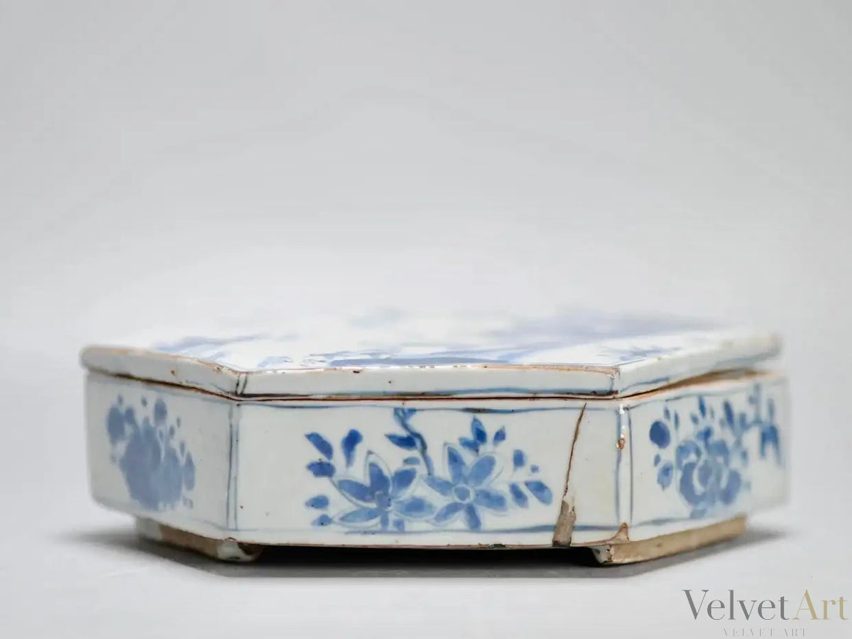 Caja de Porcelana Kosometsuke | Jingdezhen, Siglo XVII