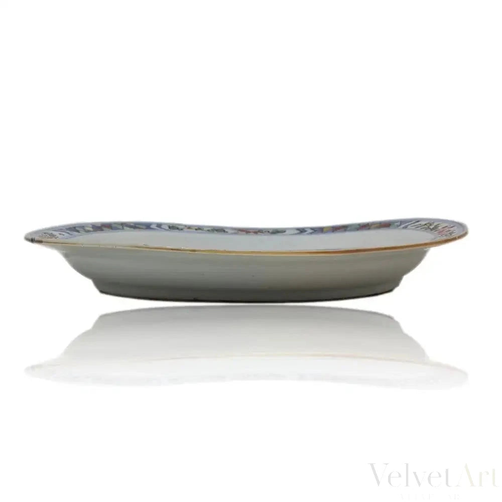 Plato Porcelana | Dinastía Ming | Ko-Sometsuke Wucai | China, 1635