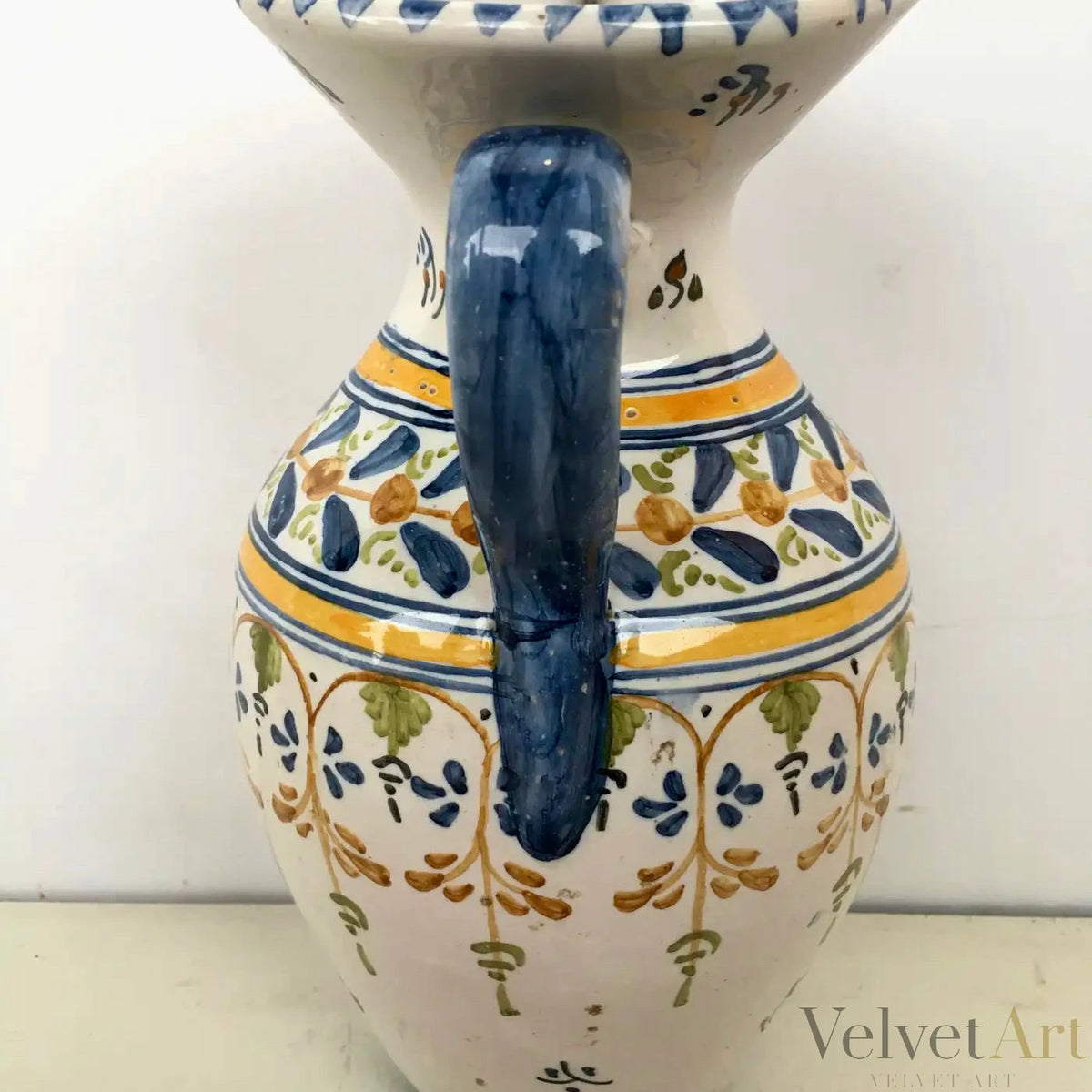Jarra Talaverana Policromada | Cerámica Española de 1930