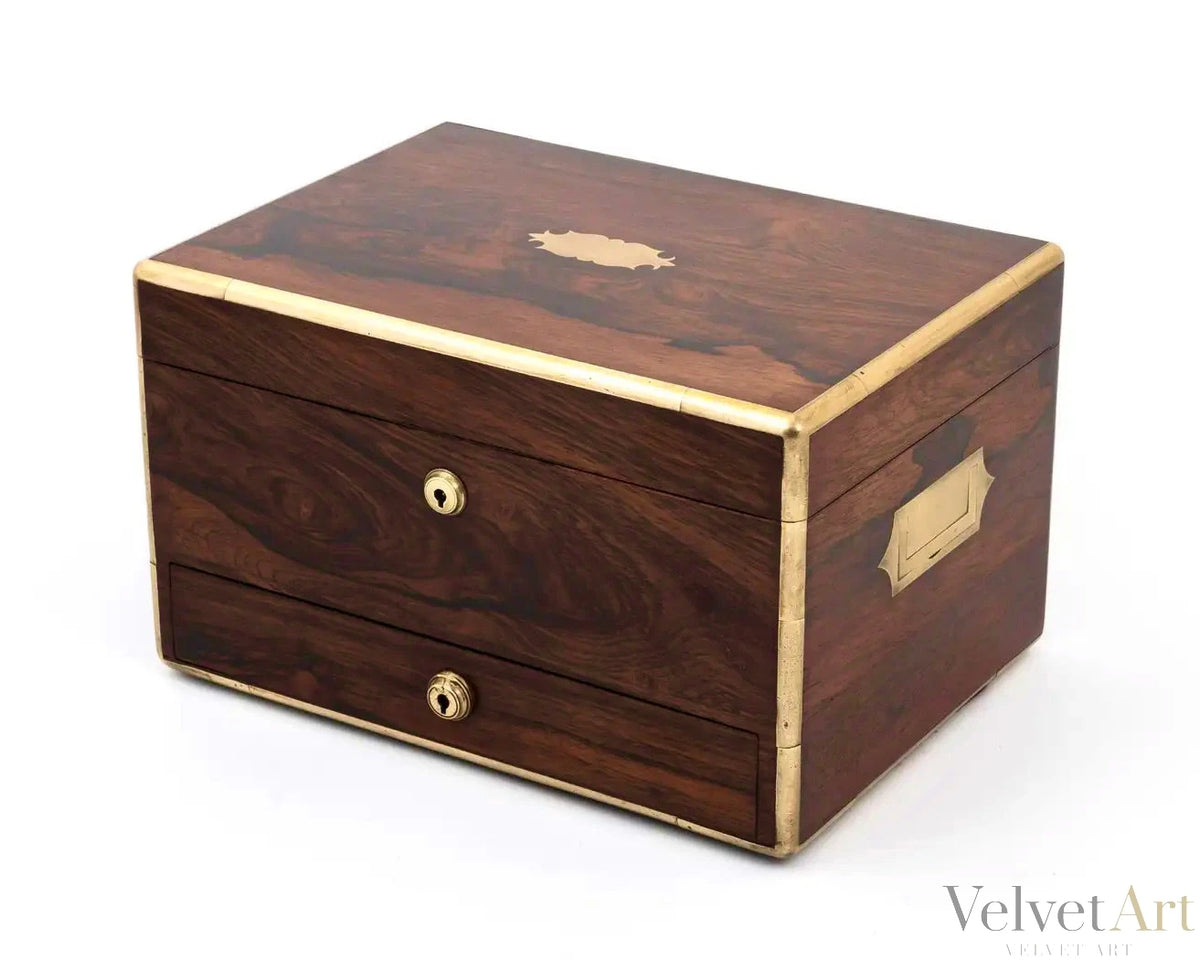 Caja de Tocador Georgiana de Palisandro, Howell, James & Co., Londres, 1837