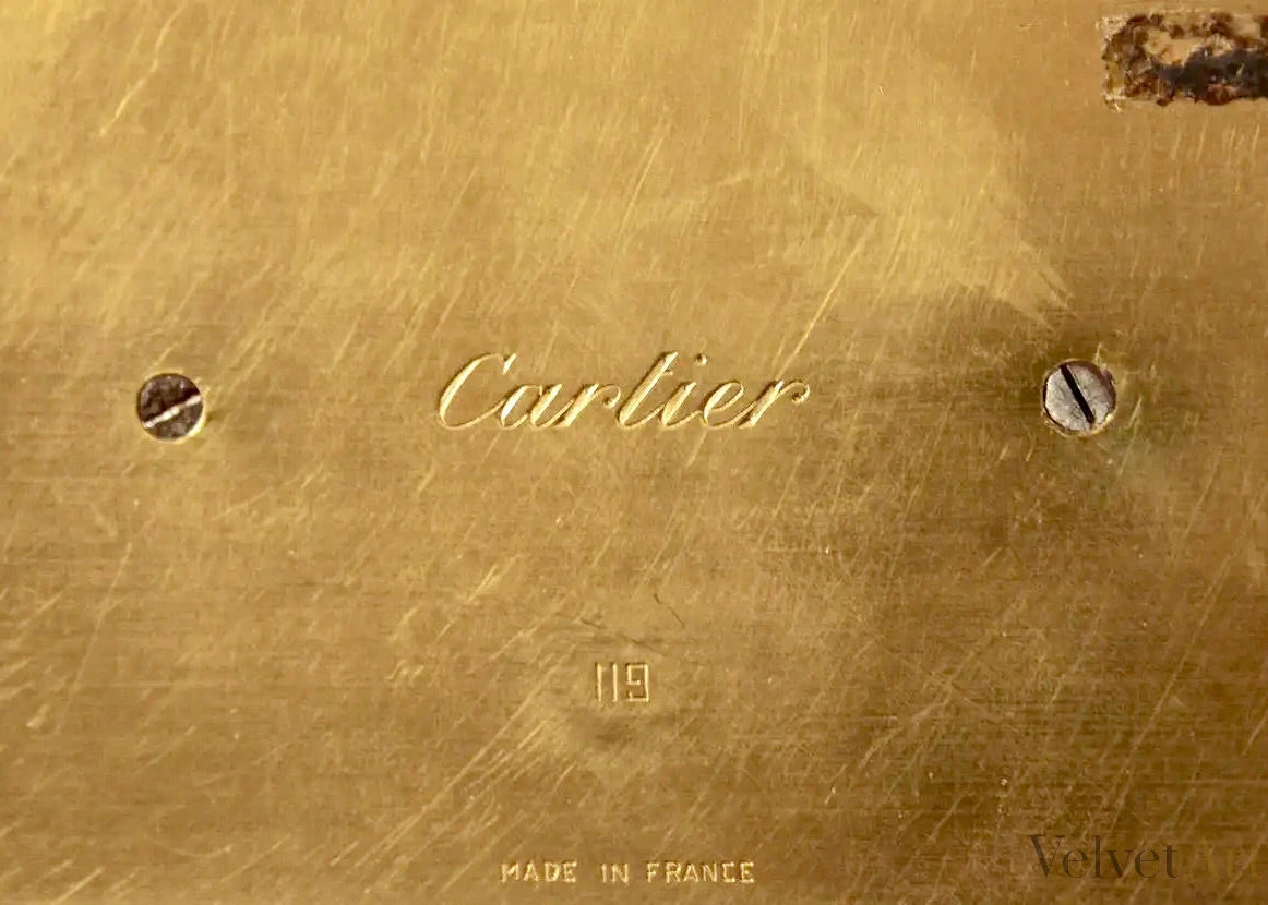 Reloj Art Deco Cartier de Sobremesa | Francia, 1930