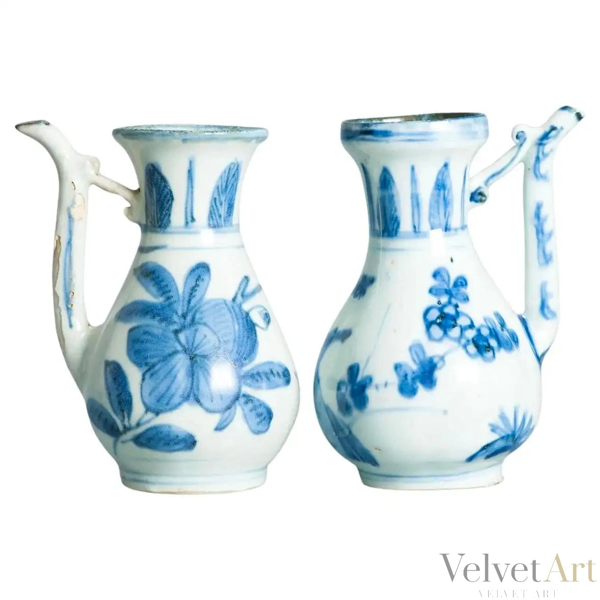 Aguamaniles de Porcelana China en Miniatura | Periodo Wanli, 1600