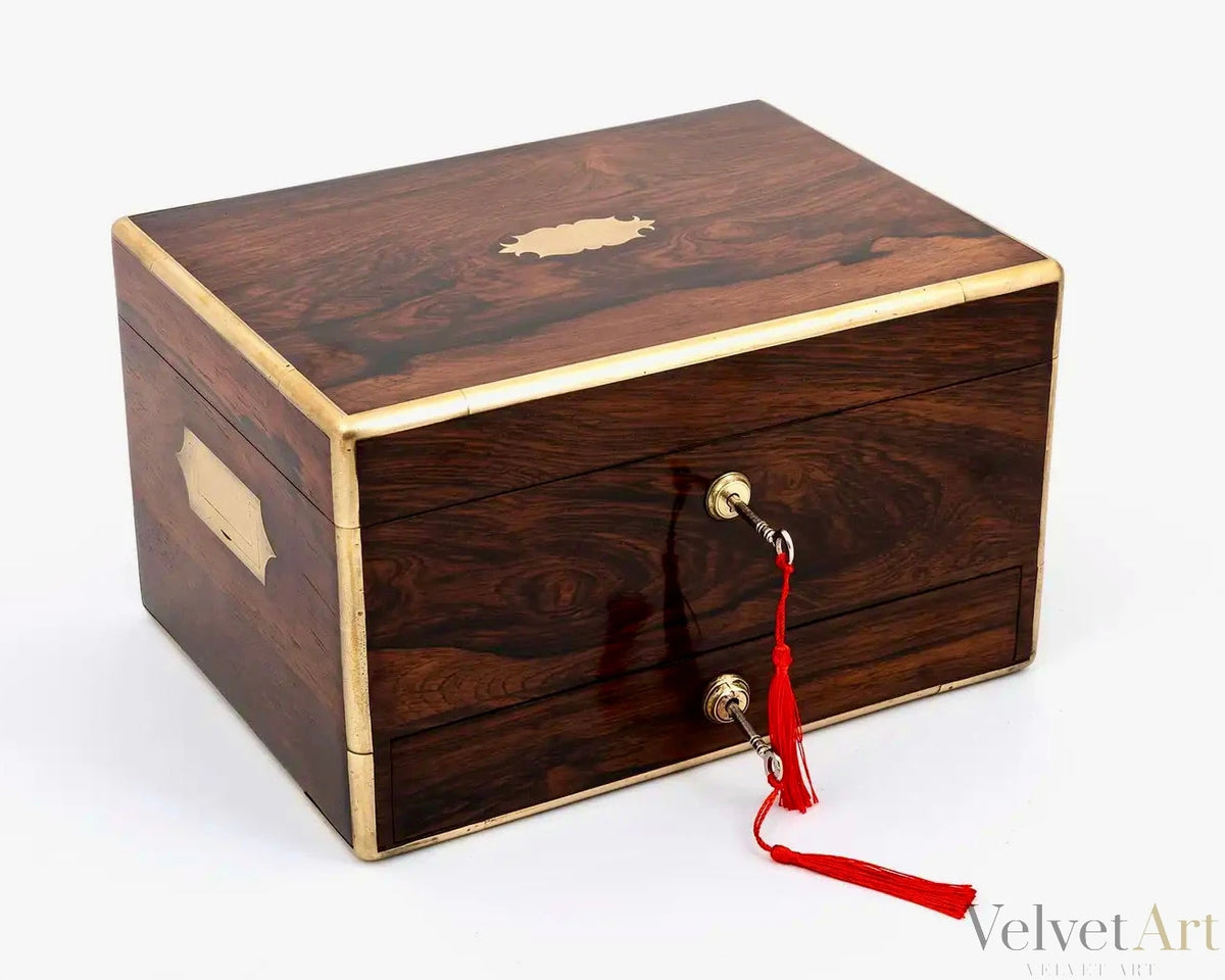 Caja de Tocador Georgiana de Palisandro, Howell, James & Co., Londres, 1837
