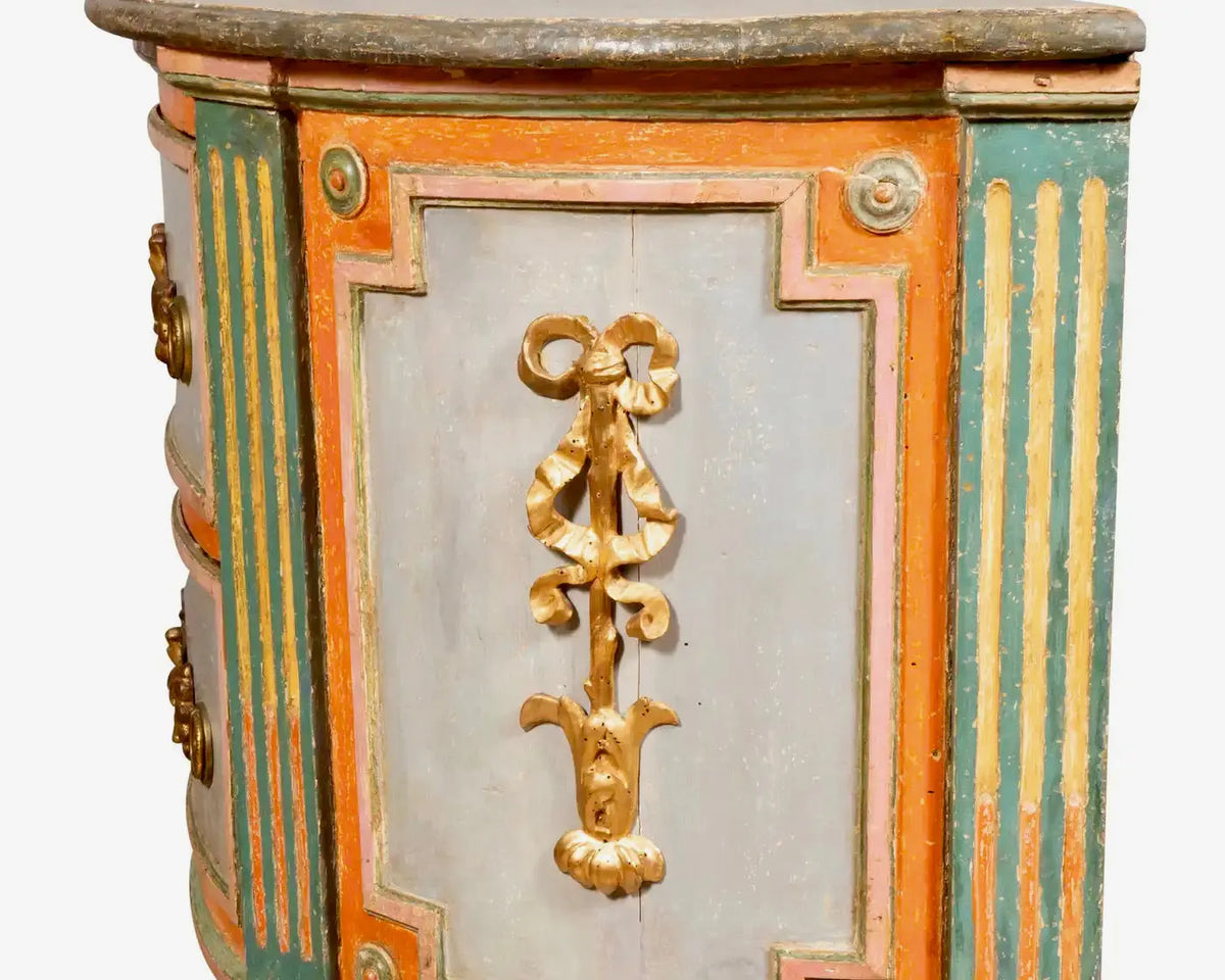 Cómoda Pintada | Estilo Neoclásico | Italia | 1800