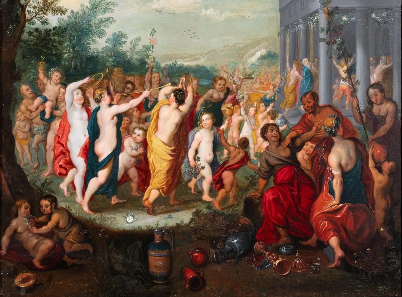 El Triunfo del Infante Baco, Taller de H. Van Balen (1575-1632)
