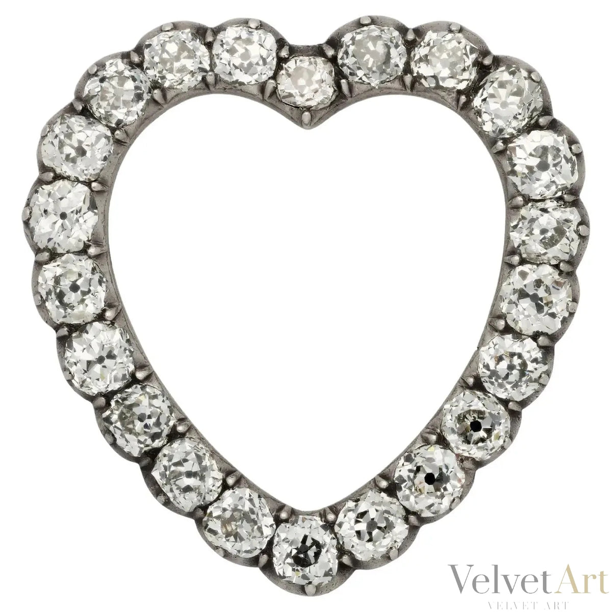 Broche de Diamante, Estilo Georgiano, Inglaterra, 1820