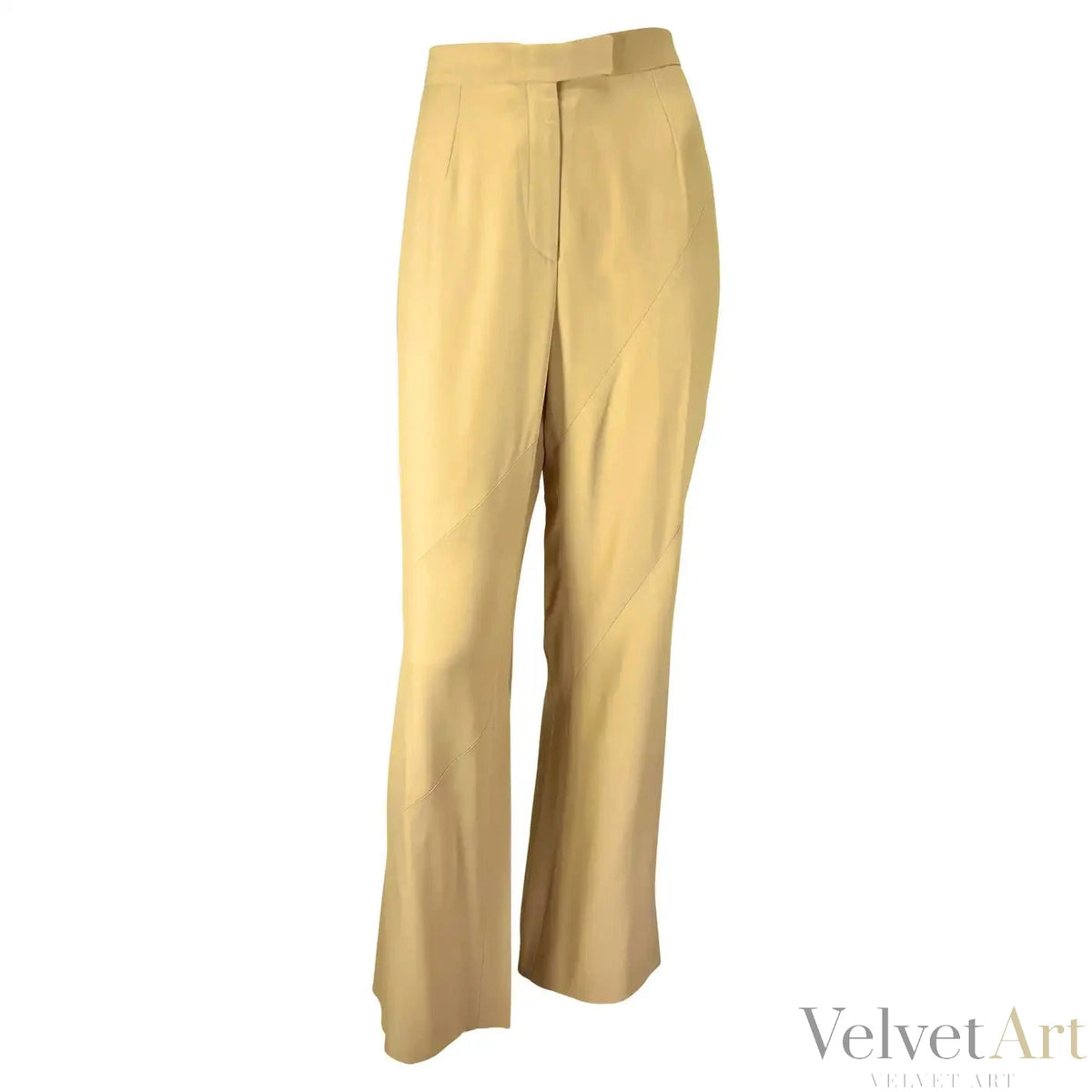 Gucci Conjunto Pantalón y Túnica Beige | Tom Ford Primavera/Verano 1997