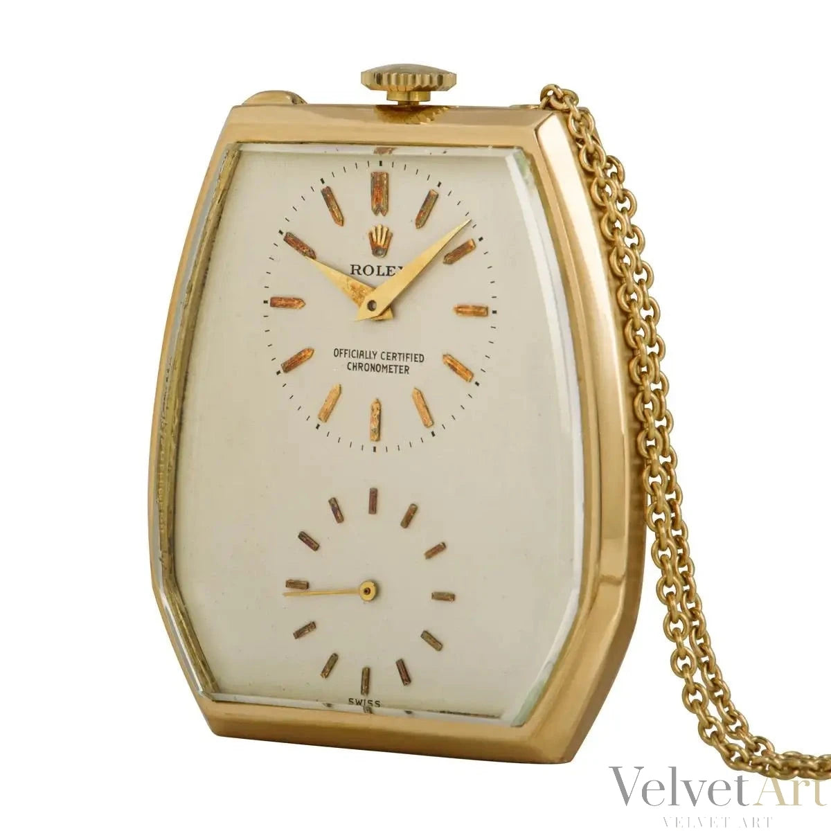 Reloj de Bolsillo de Oro, Rolex Prince 1920 – vista 3 de 5