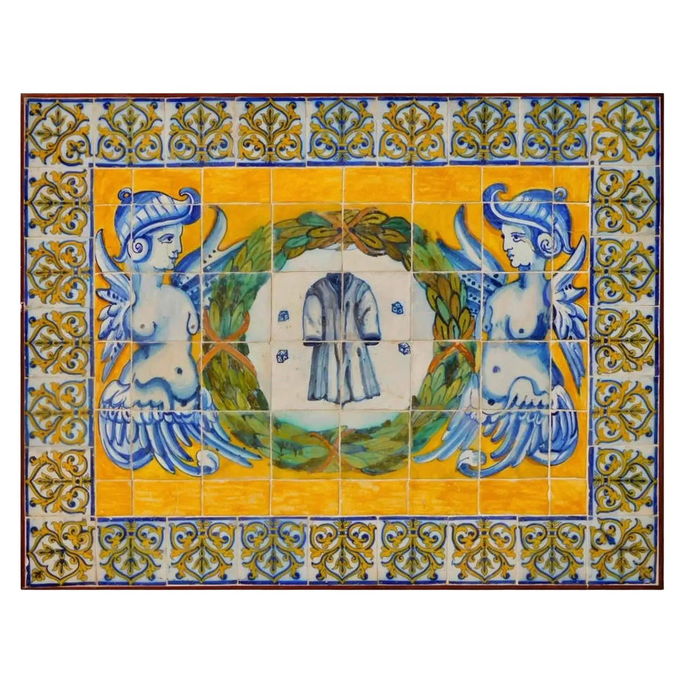 Panel de Azulejos Portugueses del Siglo XVII – “Pasión de Cristo”