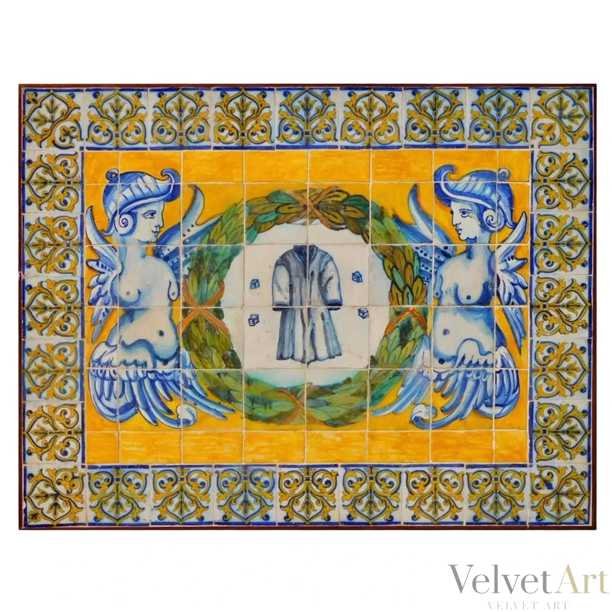 Panel de Azulejos Portugueses del Siglo XVII – “Pasión de Cristo”